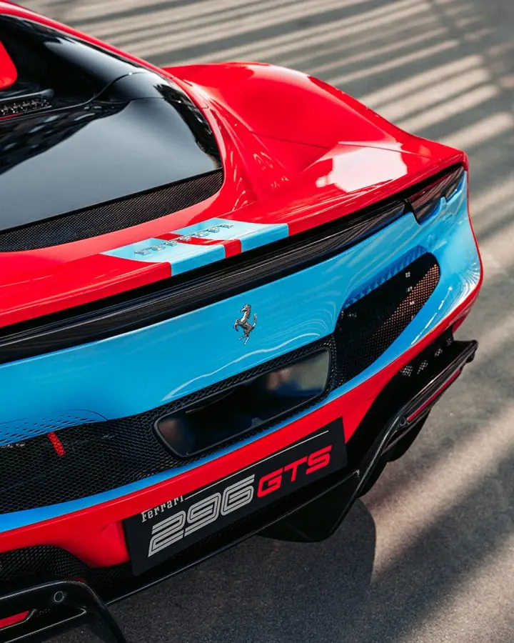 Ferrari rear detail