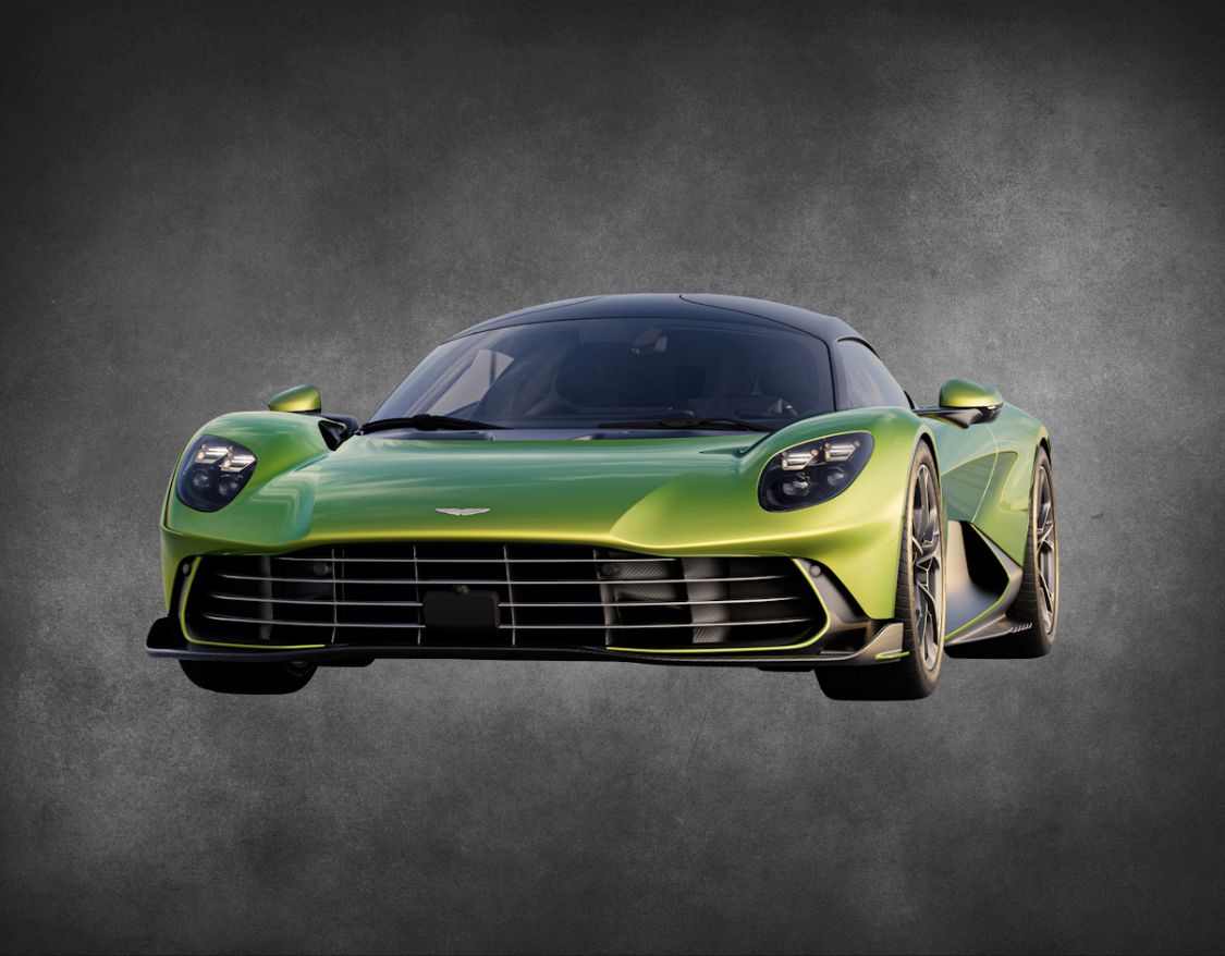 Aston Martin Valhalla 2025 in Dubai – mid-engine hybrid supercar